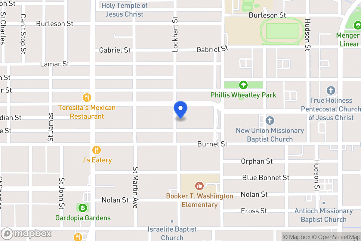 Map of 320  Lockhart