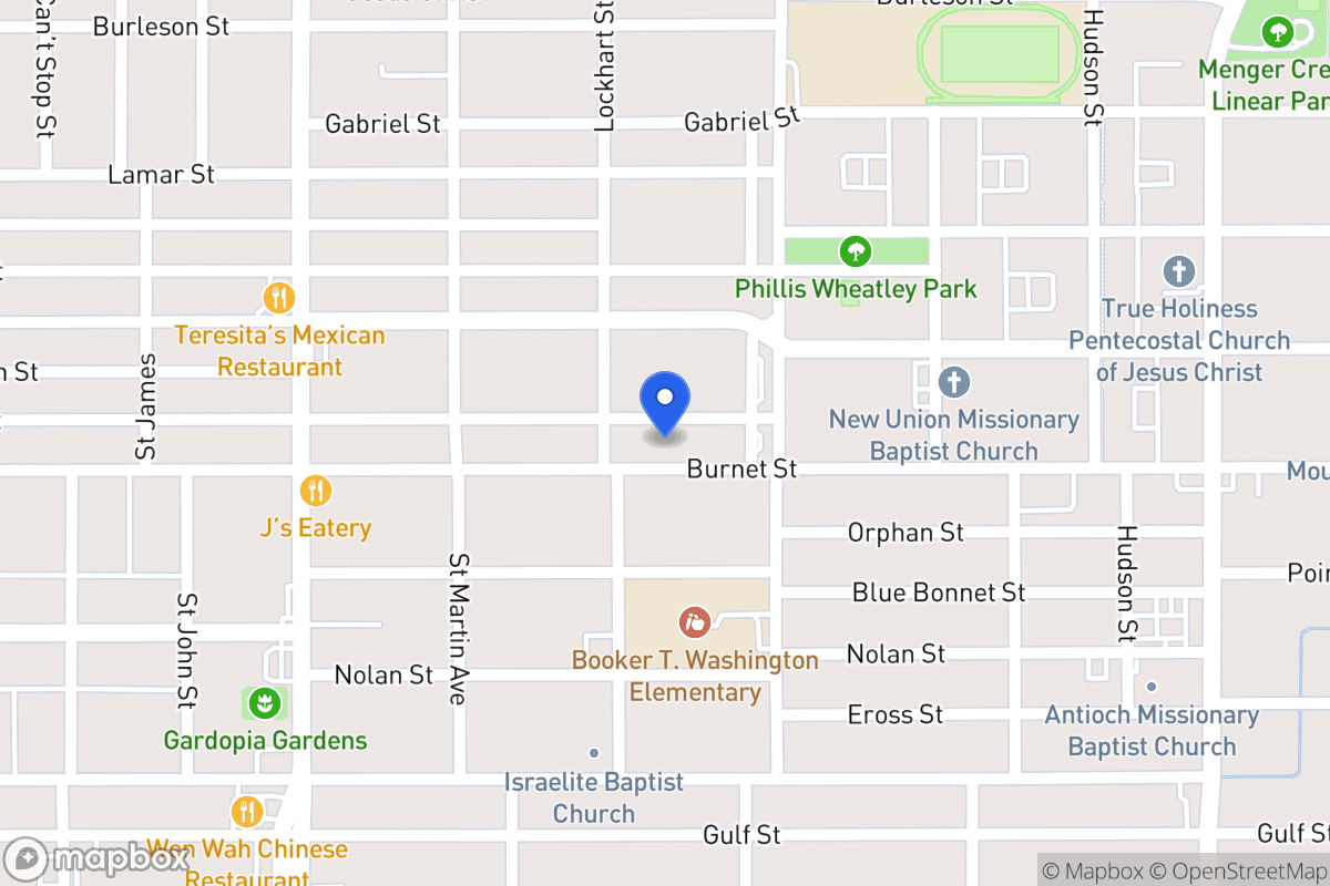 Map of 1715  Burnet St
