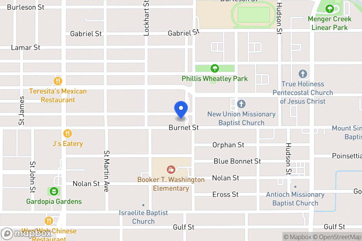 Map of 1731  Burnet St