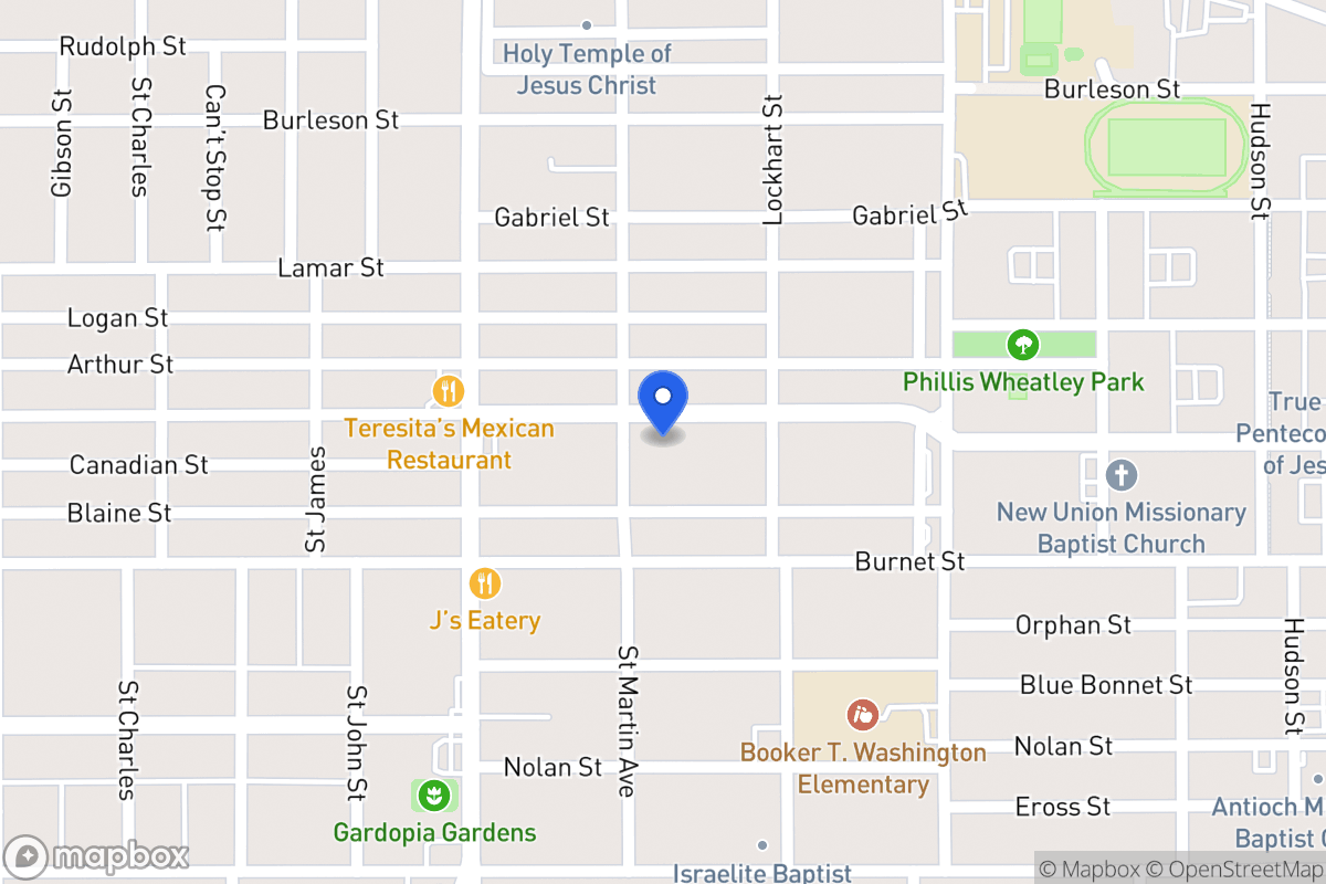 Map of 1506  Hays St