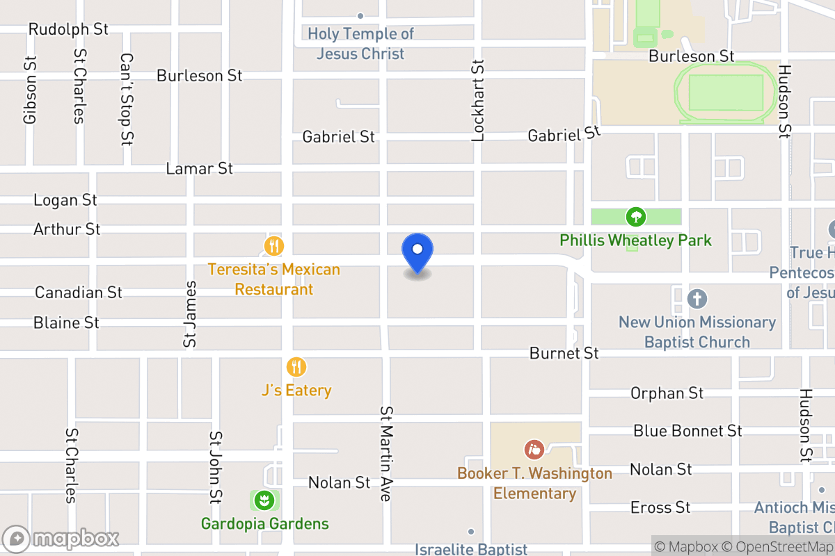 Map of 1508  Hays St