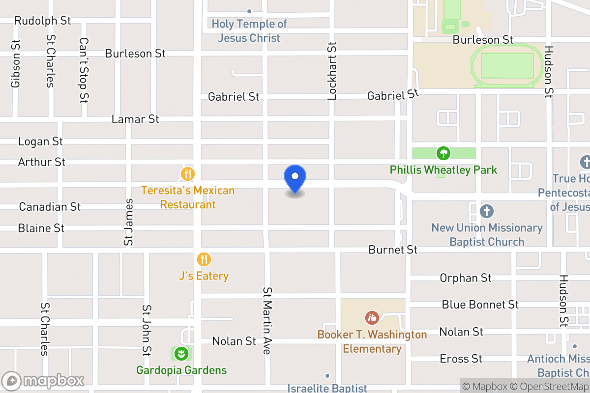 Map of 1510  Hays St
