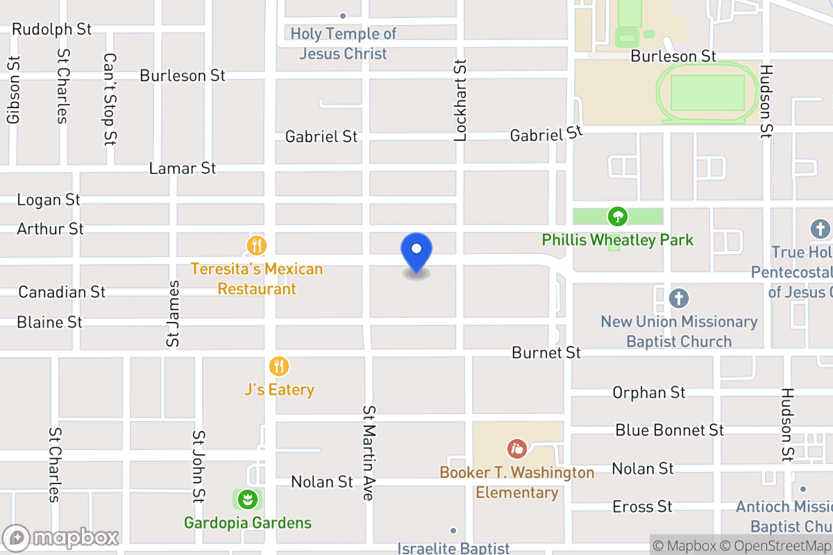 Map of 1520  Hays St