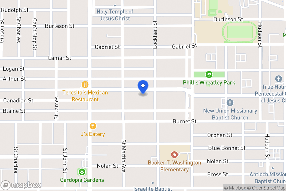 Map of 1522  Hays St