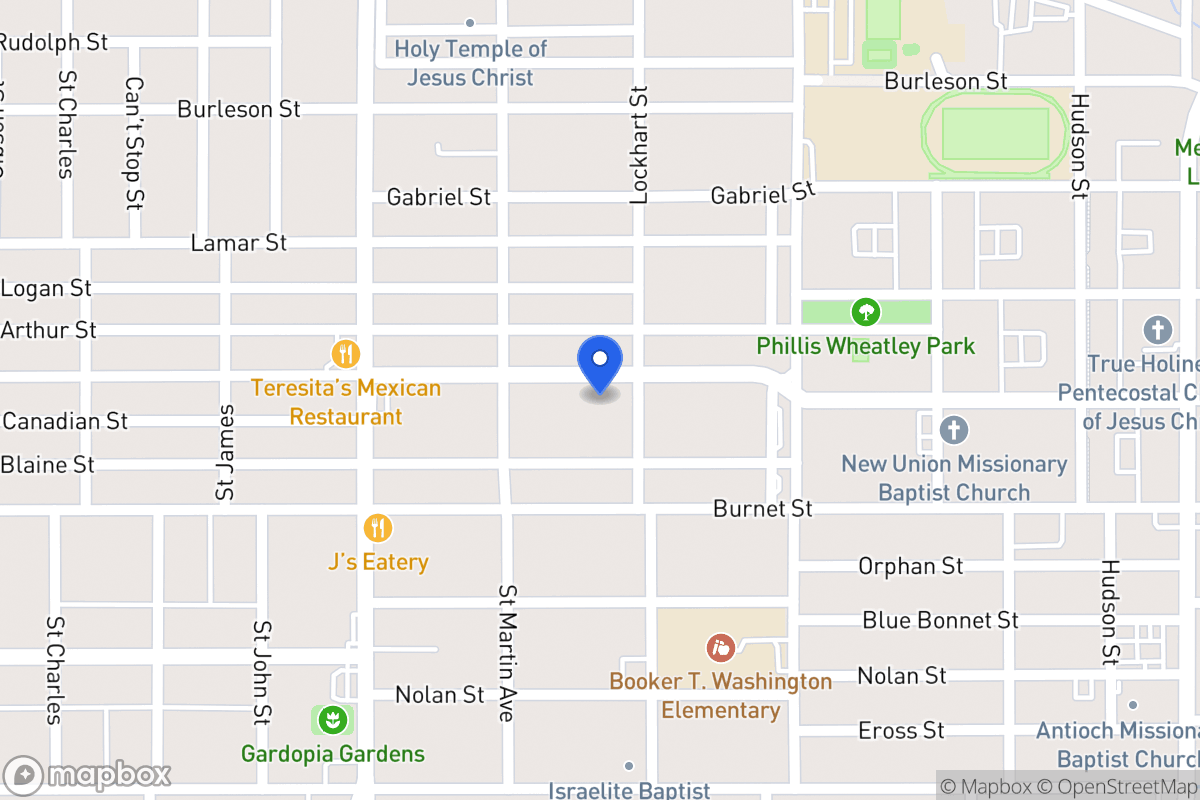 Map of 1524  Hays St