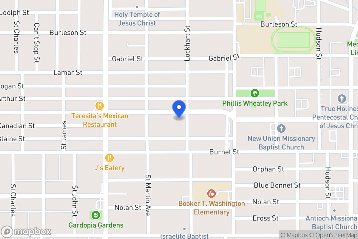 Map of 1528  Hays St