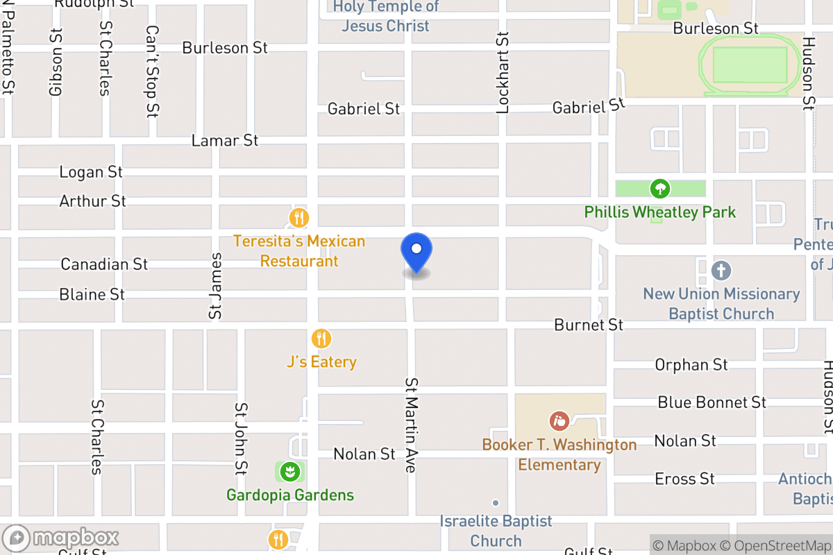 Map of 501  Blaine