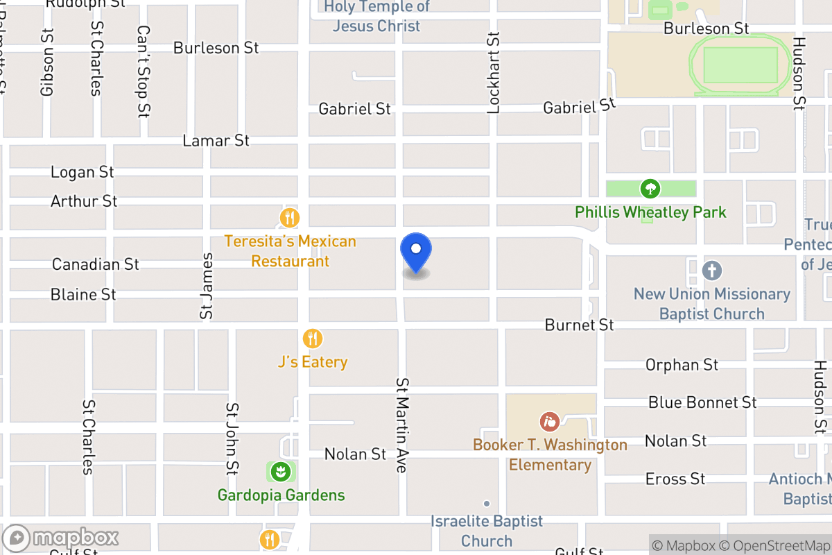 Map of 505  Blaine