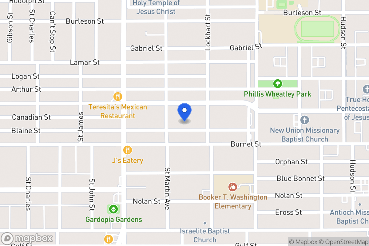 Map of 519  Blaine