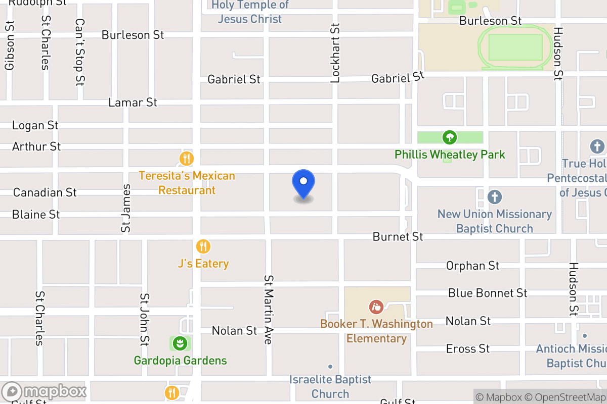 Map of 523  Blaine