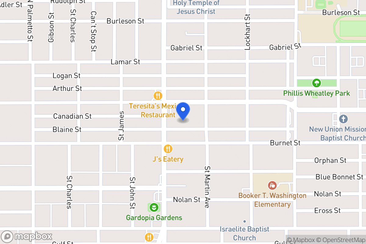Map of 409  Blaine