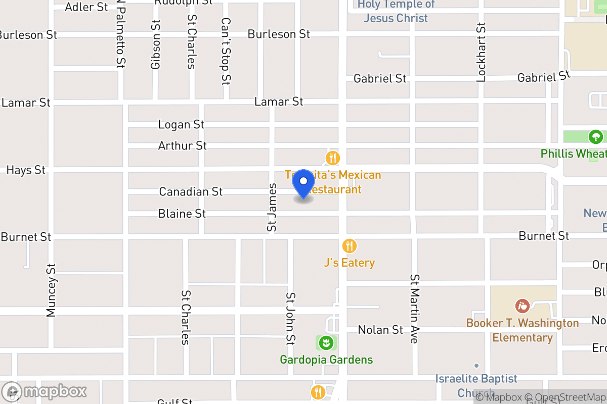 Map of 319  Blaine