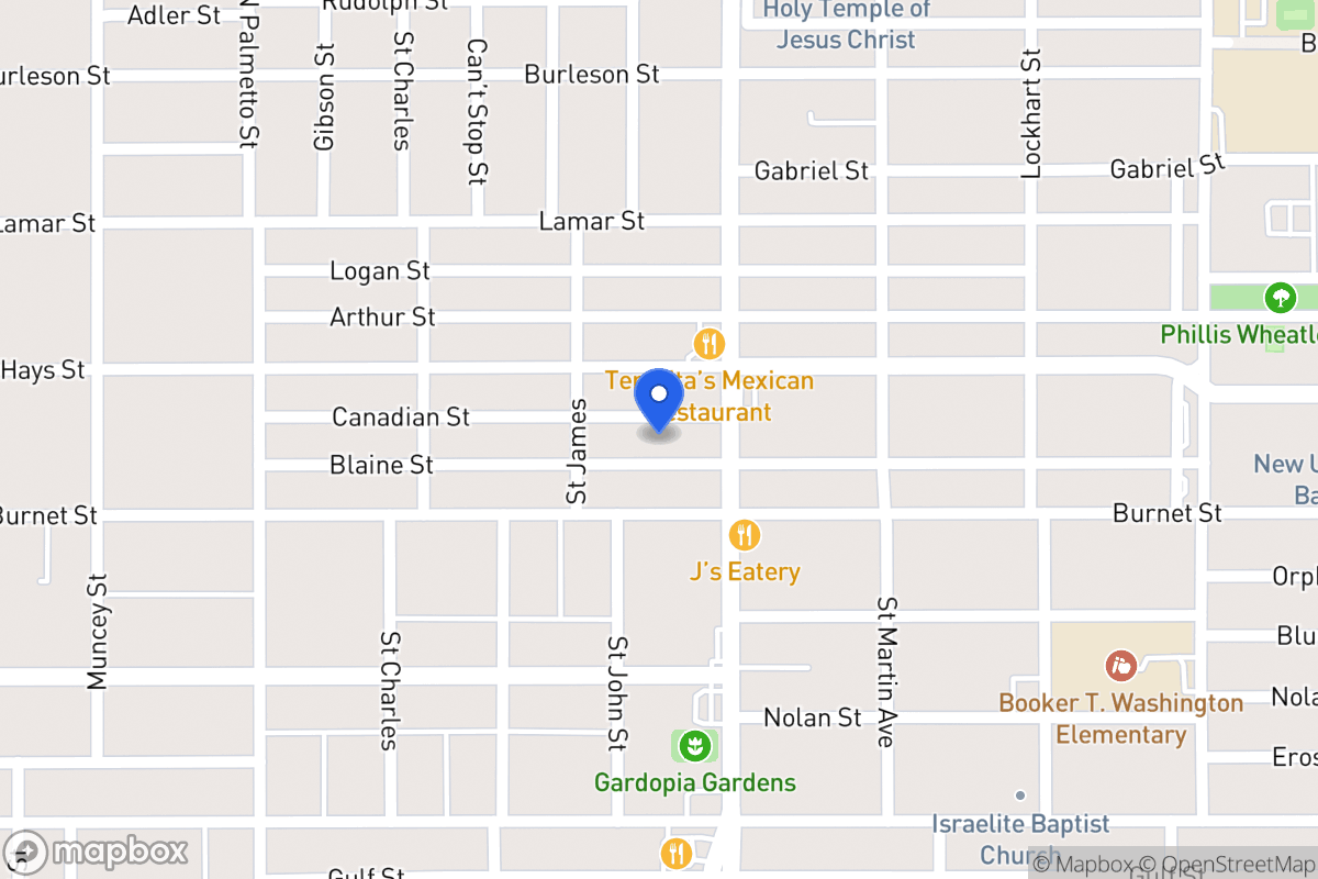 Map of 323  Blaine