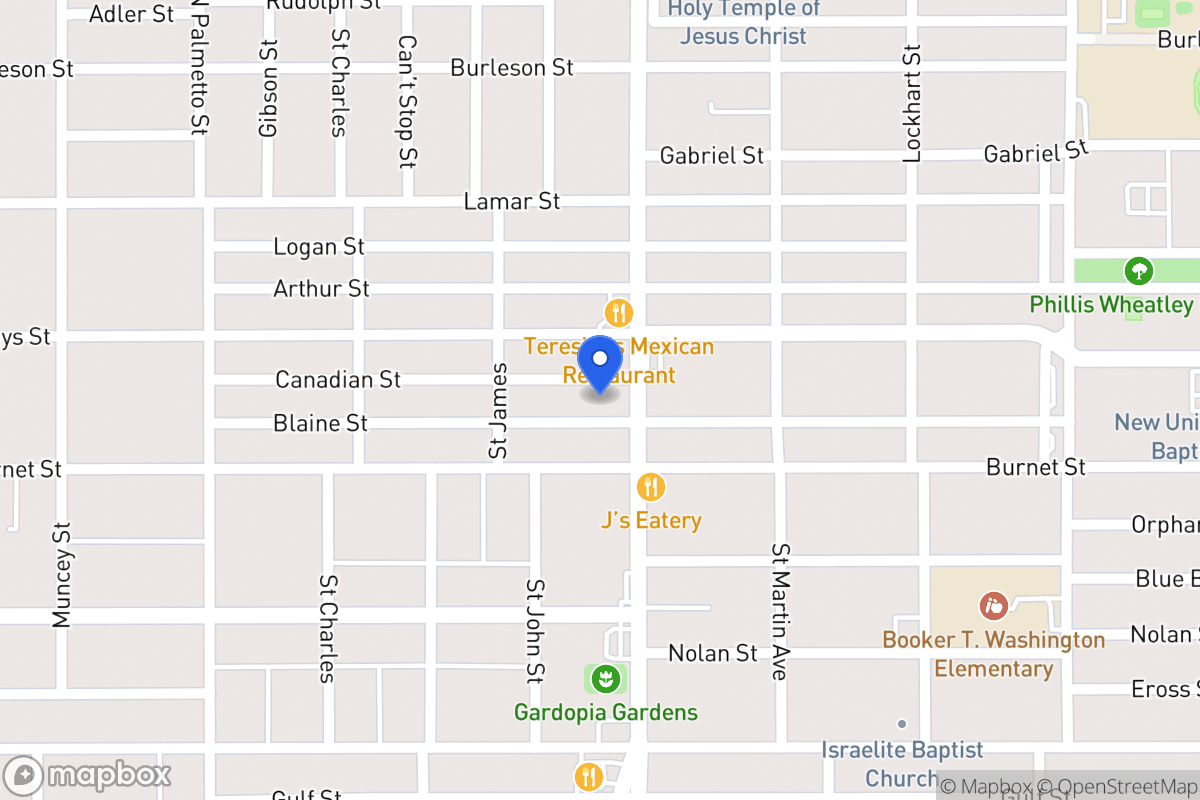 Map of 329  Blaine