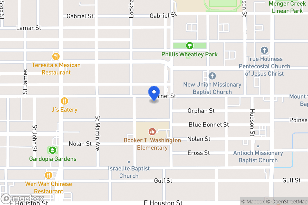 Map of 1722  Burnet St