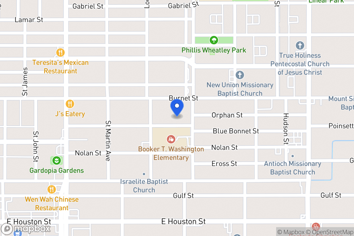 Map of 327  Blue Bonnet St