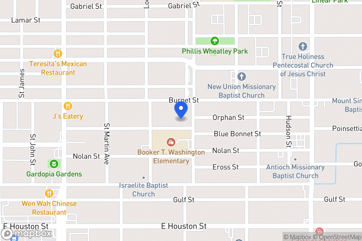 Map of 331  Blue Bonnet St