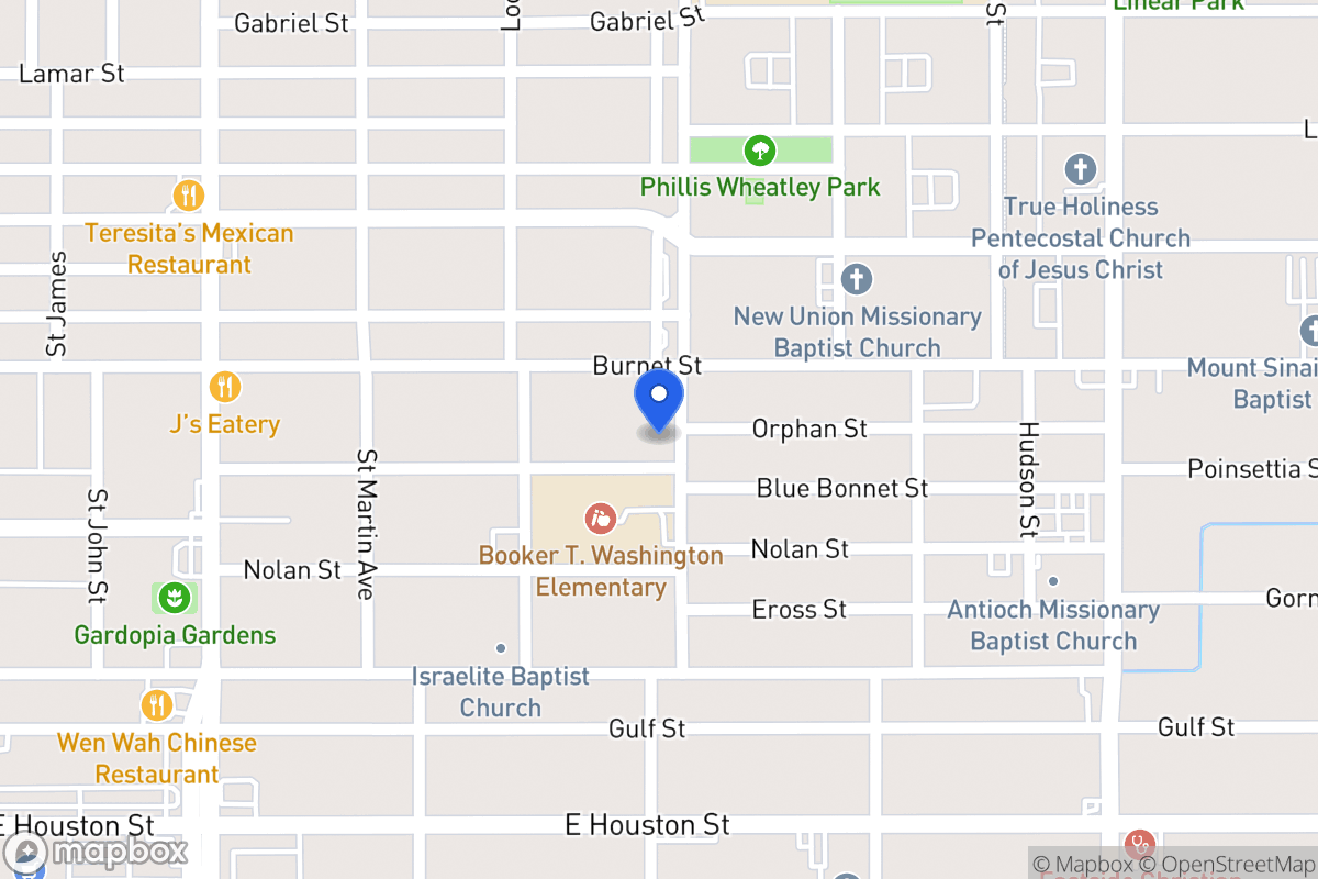 Map of 337  Blue Bonnet St