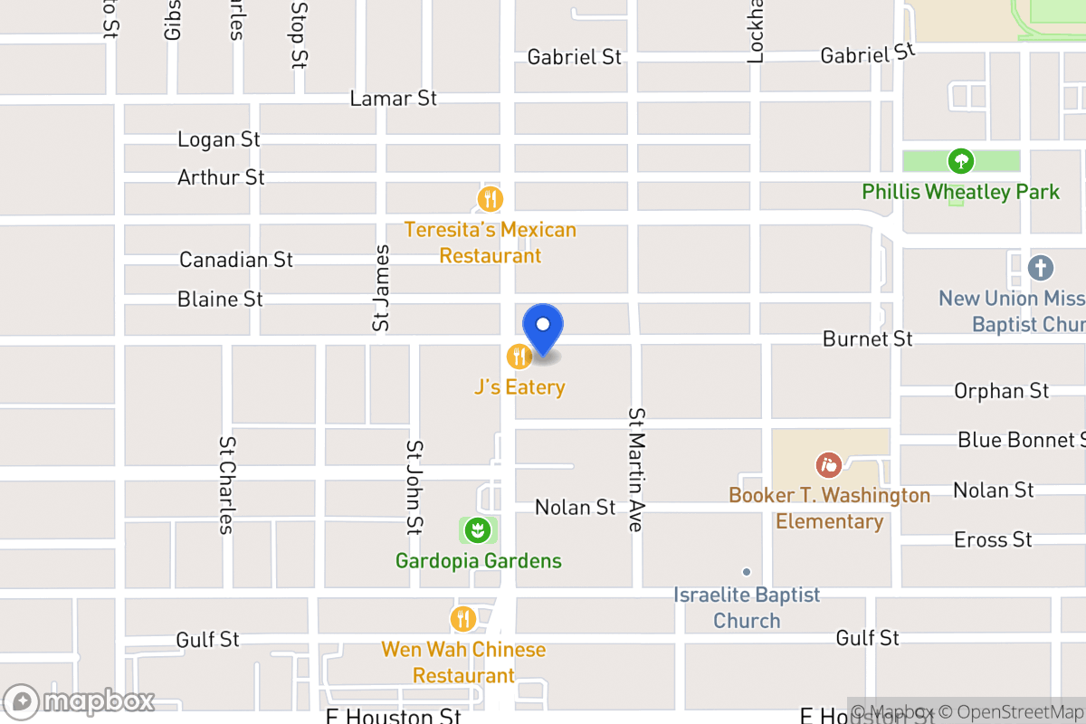 Map of 1506  Burnet St