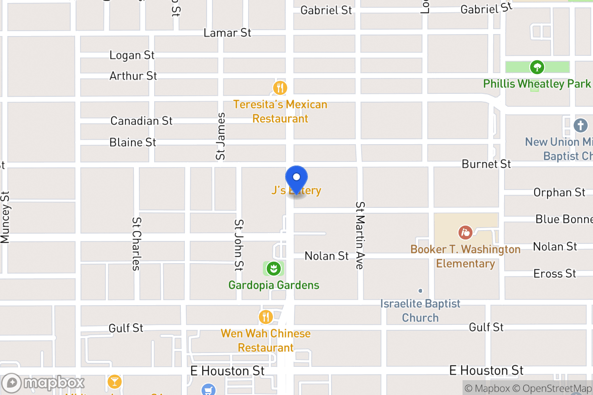 Map of 714 N New Braunfels Ave