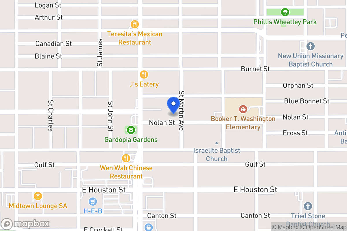 Map of 1635  Nolan St