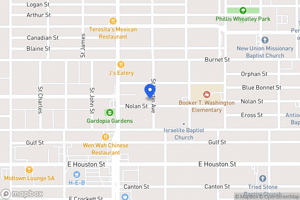Map of 1639  Nolan St