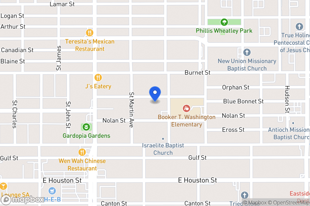 Map of 226  Blue Bonnet St