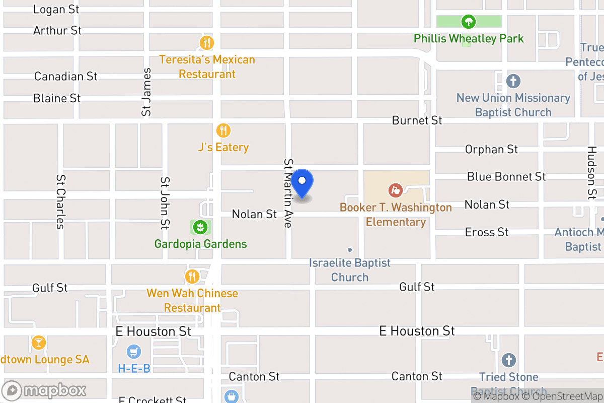Map of 1703  Nolan St