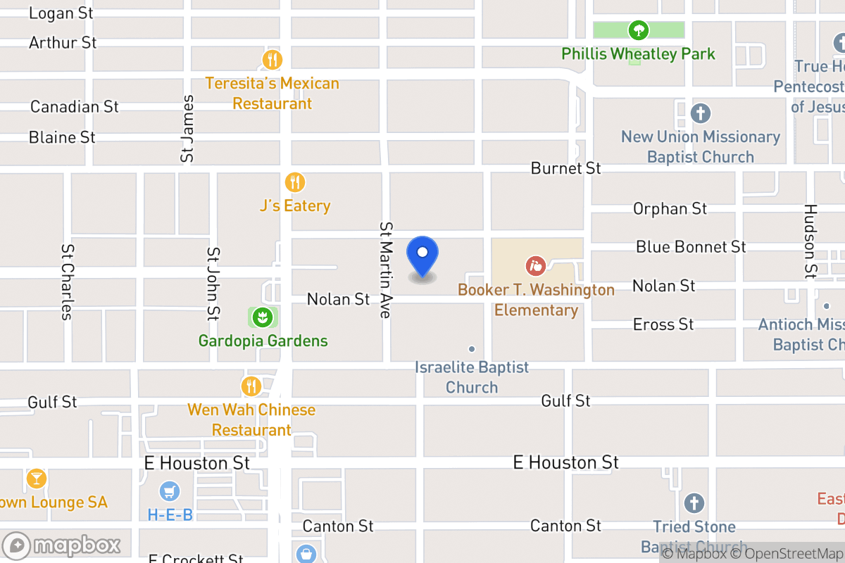 Map of 1715  Nolan St