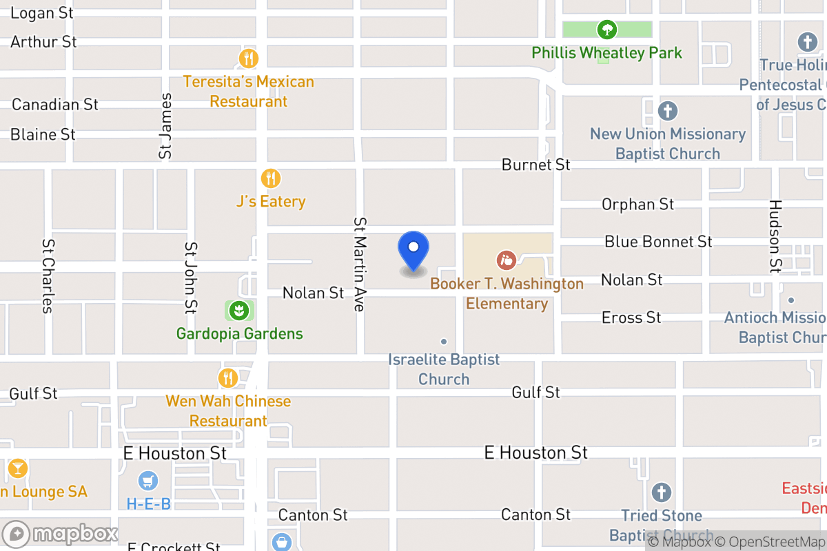 Map of 1723  Nolan St