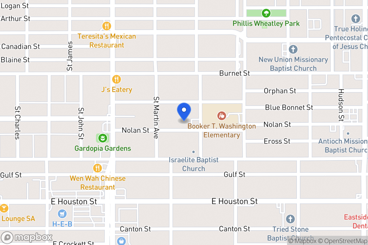 Map of 1727  Nolan St