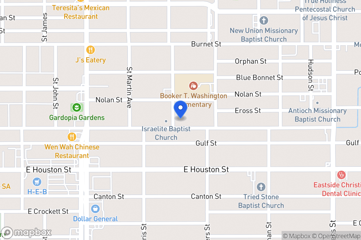 Map of 1707  Dawson St