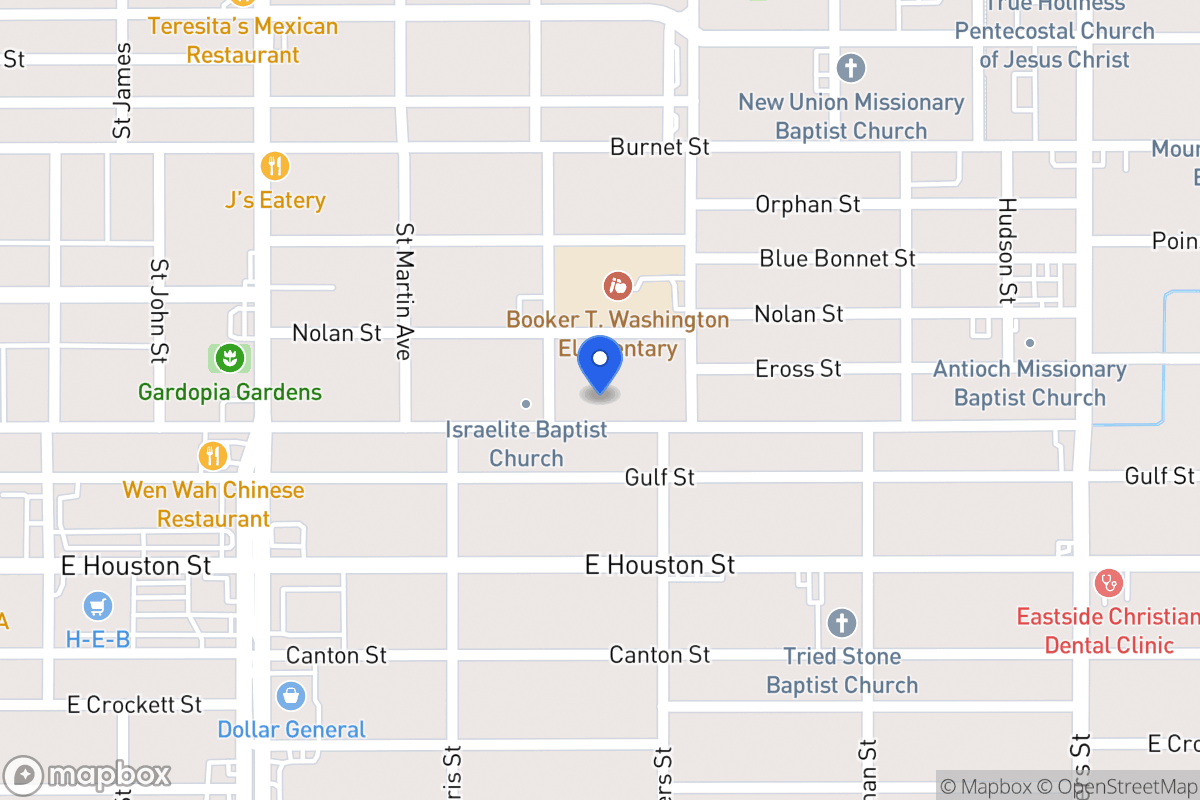 Map of 1715  Dawson St
