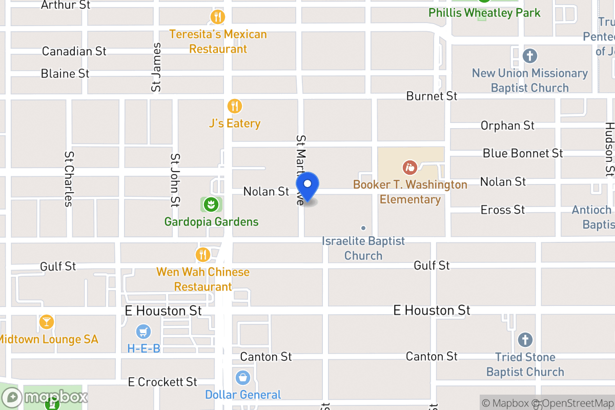 Map of 1702  Nolan St