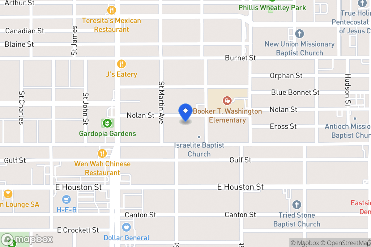 Map of 1722  Nolan St