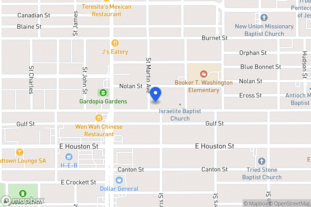 Map of 1607  Dawson St