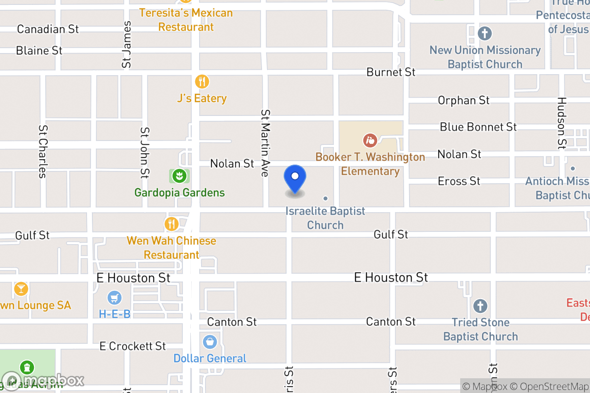 Map of 1619  Dawson St