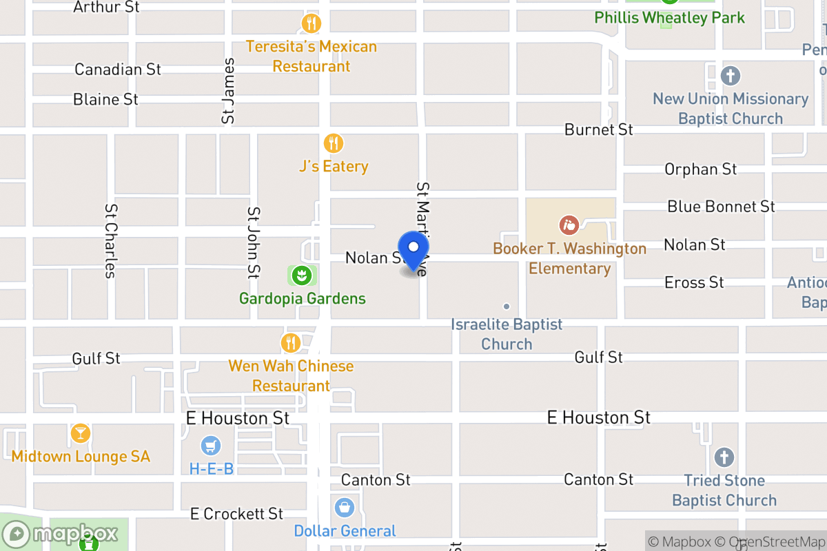 Map of 1638  Nolan St