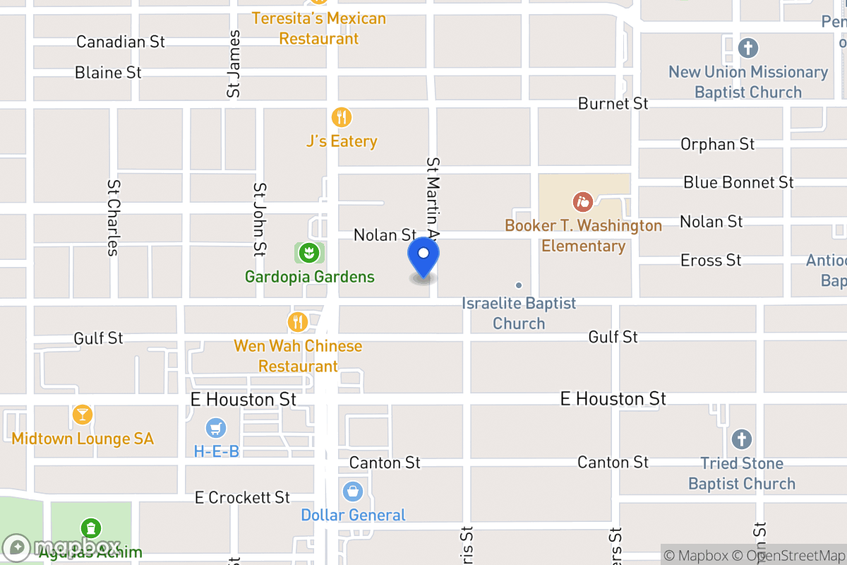 Map of 103  Saint Martin Ave