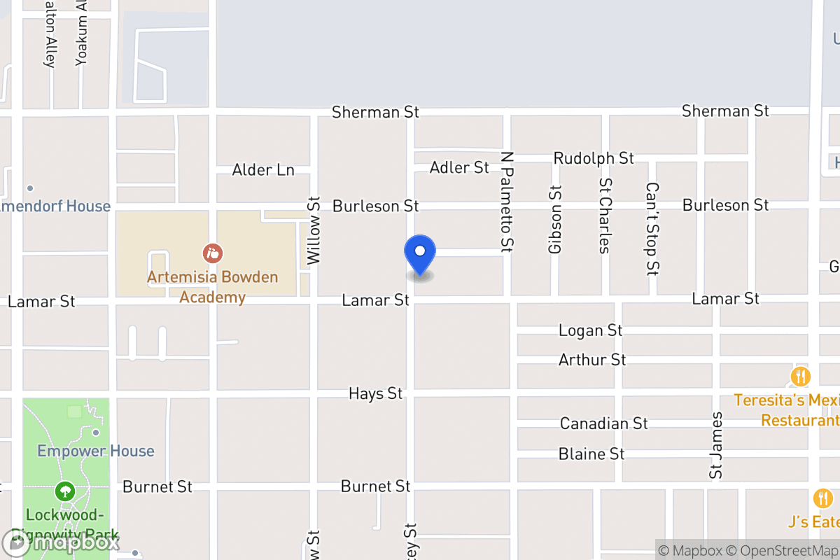 Map of 903  Lamar