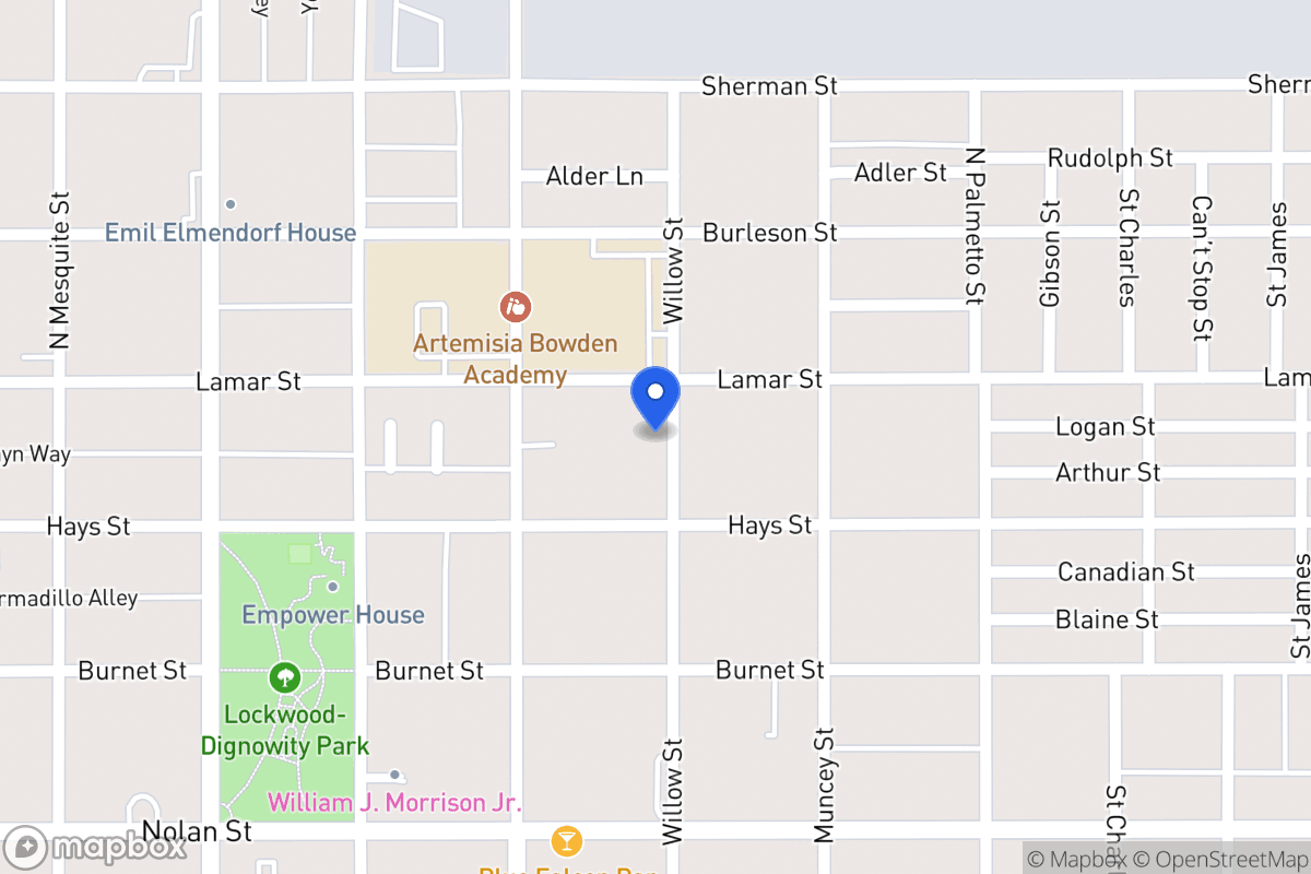 Map of 417  Willow