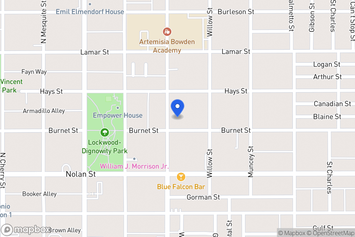 Map of 808 N Pine St