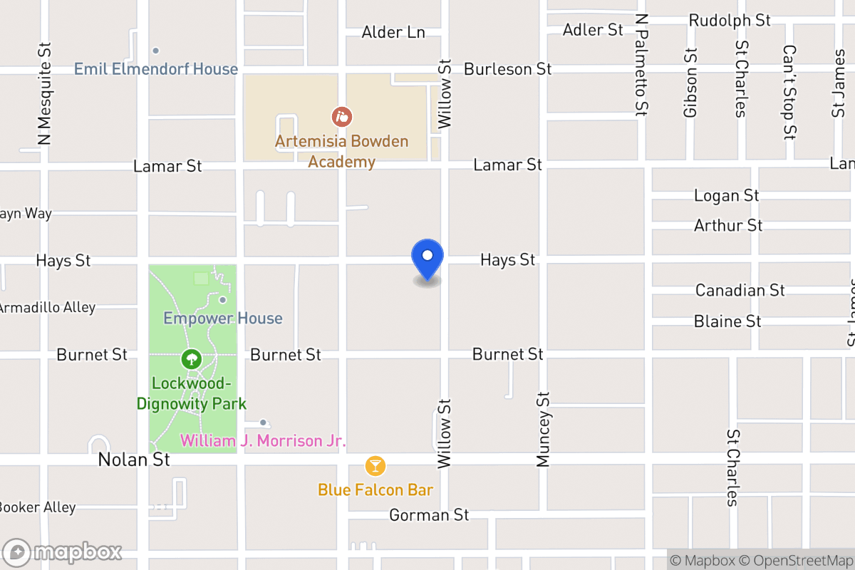 Map of 830  Hays St