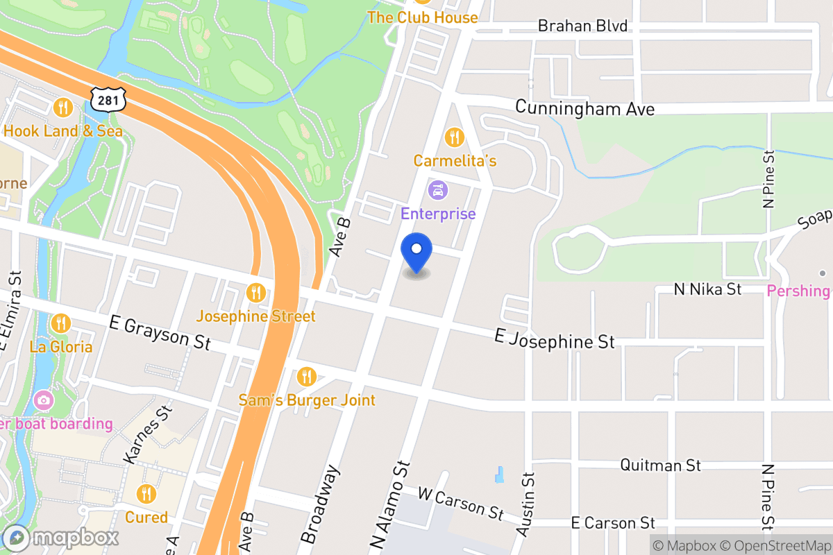Map of 2012  Broadway St