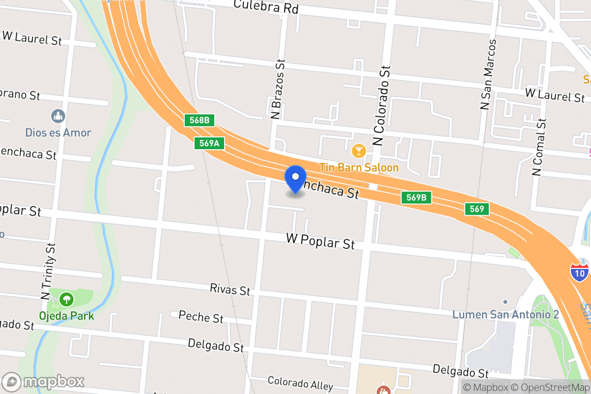 Map of 440  Menchaca St
