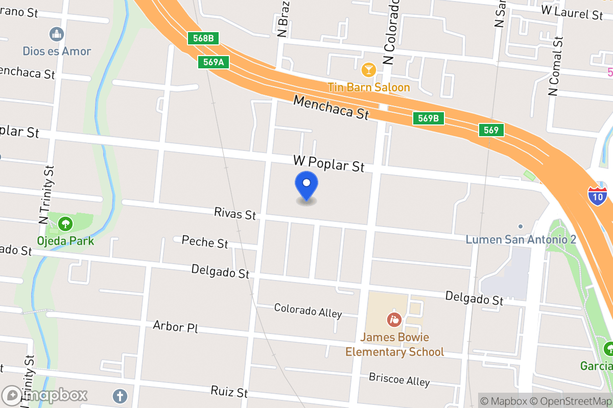 Map of 427  Rivas St