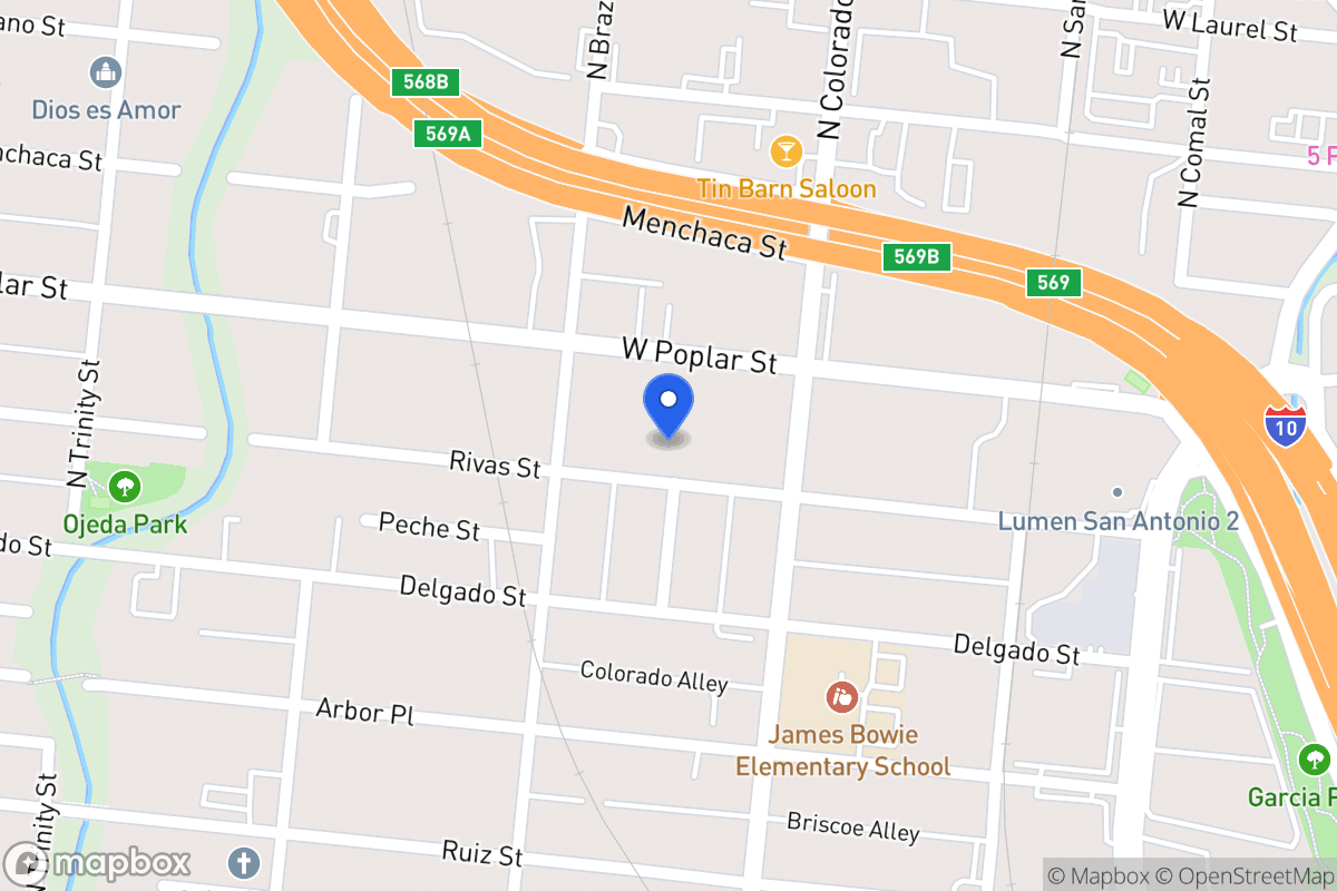 Map of 425  Rivas St
