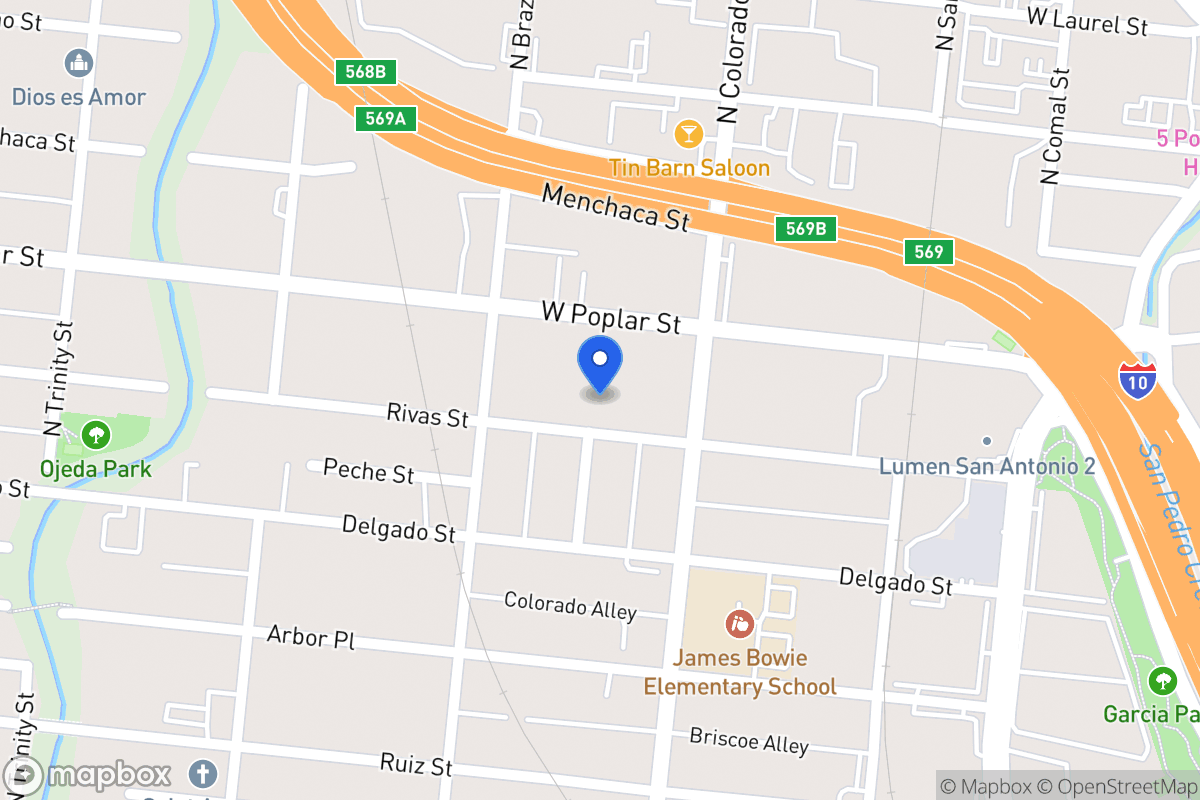 Map of 423  Rivas St