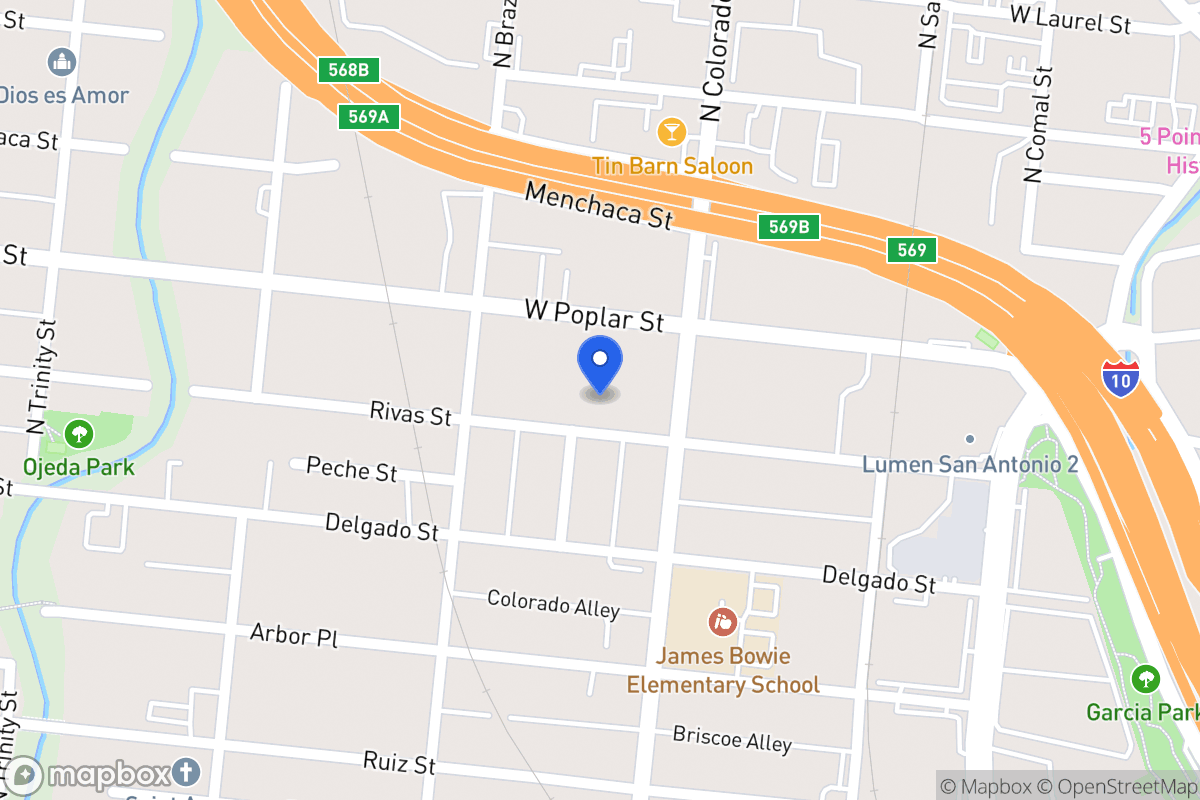 Map of 419  Rivas St