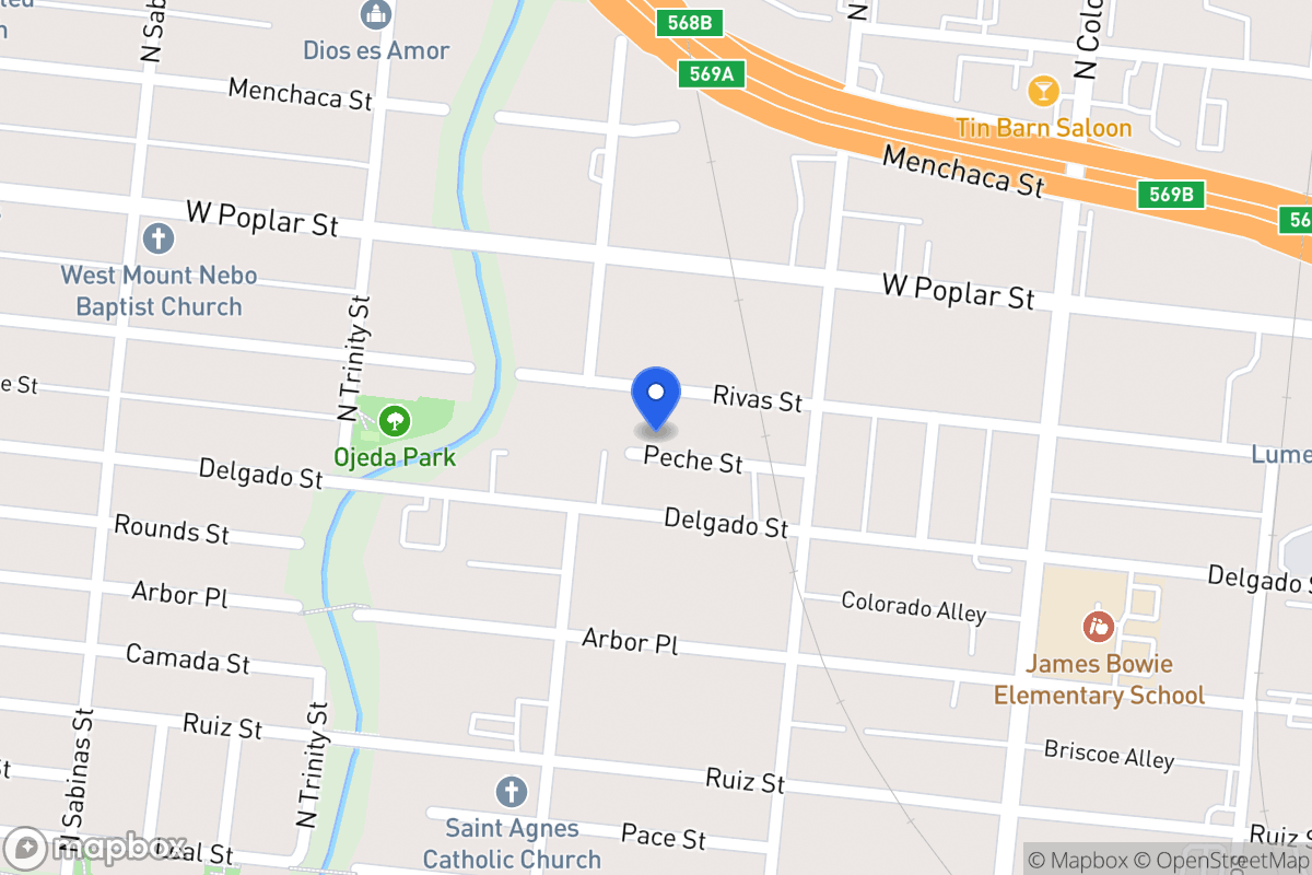 Map of 139  Peche St